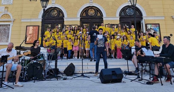 Koncet Rock mulčkov in učencev OŠ Slatine v Splitu